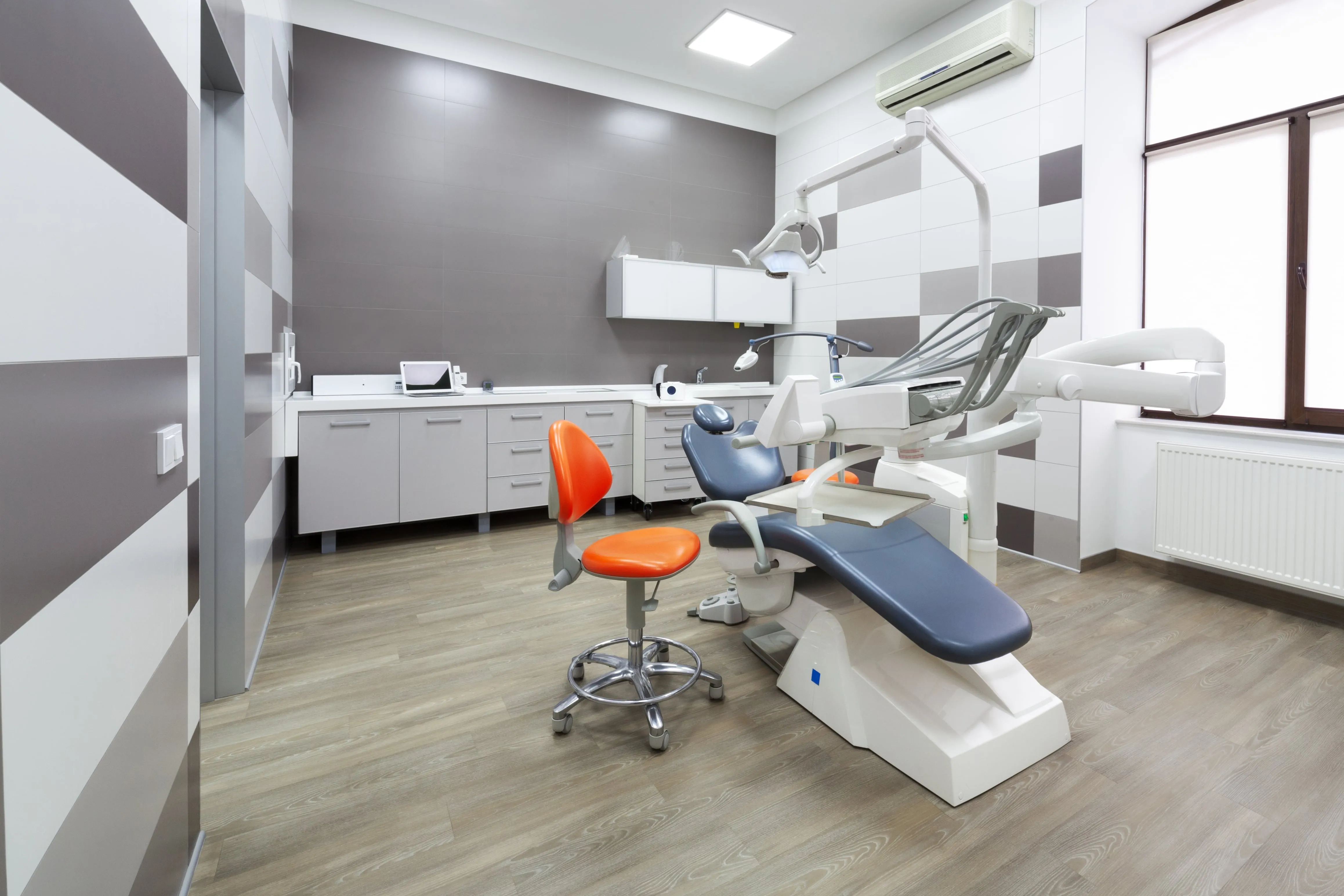 A picture of a dental office
